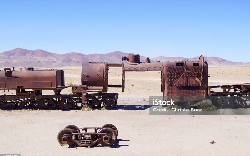 cementerio de trenes